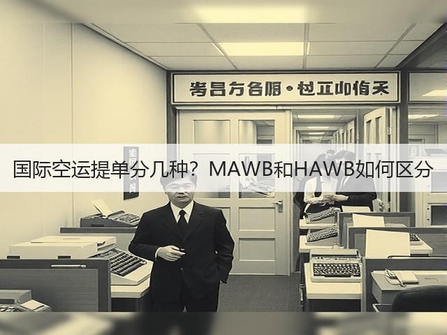 国际空运提单分几种？MAWB和HAWB如何区分(图2)