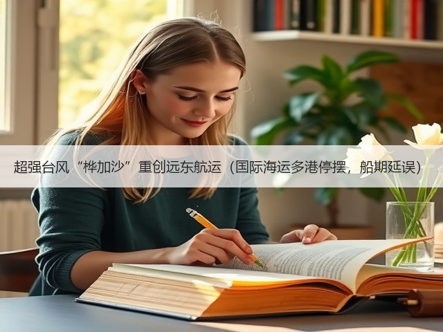 超强台风“桦加沙”重创远东航运（国际海运多港停摆，船期延误）(图1)