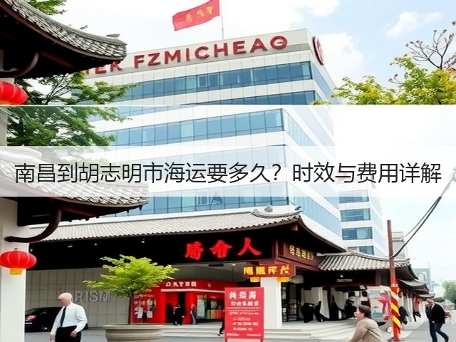 南昌到胡志明市海运要多久?时效与费用详解(图3) 南昌到胡志明市海运要多久?时效与费用详解(图3)