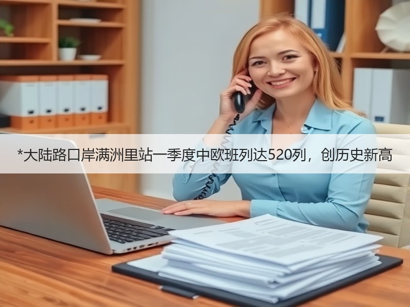 *大陆路口岸满洲里站一季度中欧班列达520列,创历史新高 *大陆路口岸满洲里站一季度中欧班列达520列,创历史新高