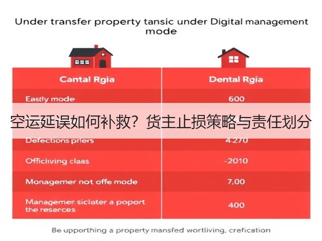 空运延误如何补救?货主止损策略与责任划分(图3) 空运延误如何补救?货主止损策略与责任划分(图3)