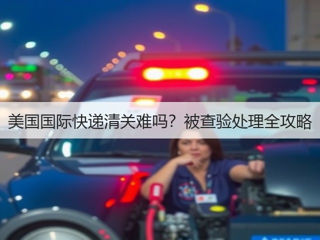 美国国际快递清关难吗？被查验处理全攻略(图1)