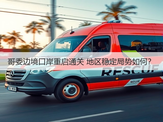 哥委边境口岸重启通关 地区稳定局势如何?(图3) 哥委边境口岸重启通关 地区稳定局势如何?(图3)