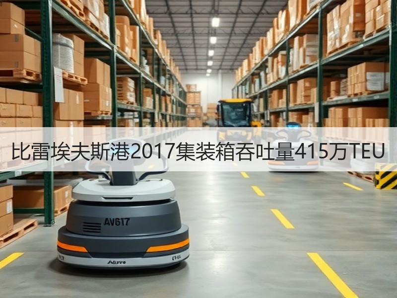 比雷埃夫斯港2017集装箱吞吐量415万TEU