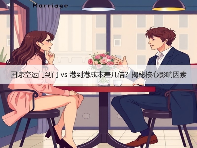 国际空运门到门 vs 港到港成本差几倍？揭秘核心影响因素