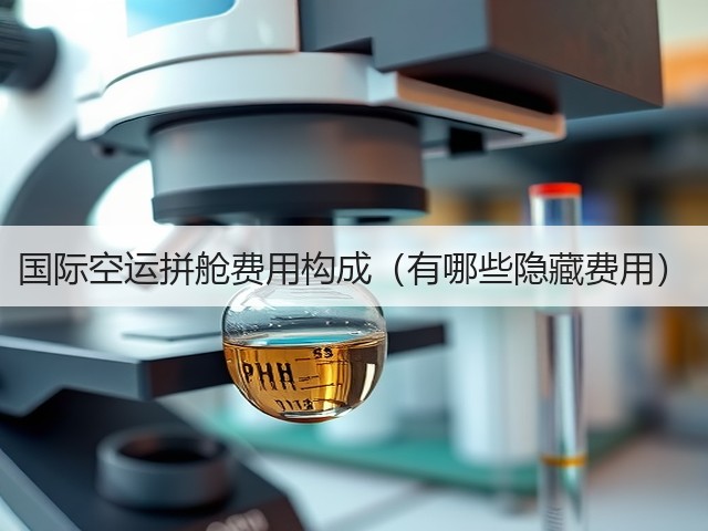 国际空运拼舱费用构成(有哪些隐藏费用)(图3) 国际空运拼舱费用构成(有哪些隐藏费用)(图3)