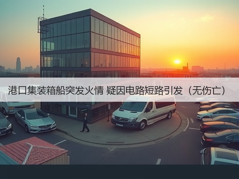 港口集装箱船突发火情 疑因电路短路引发(无伤亡) 港口集装箱船突发火情 疑因电路短路引发(无伤亡)