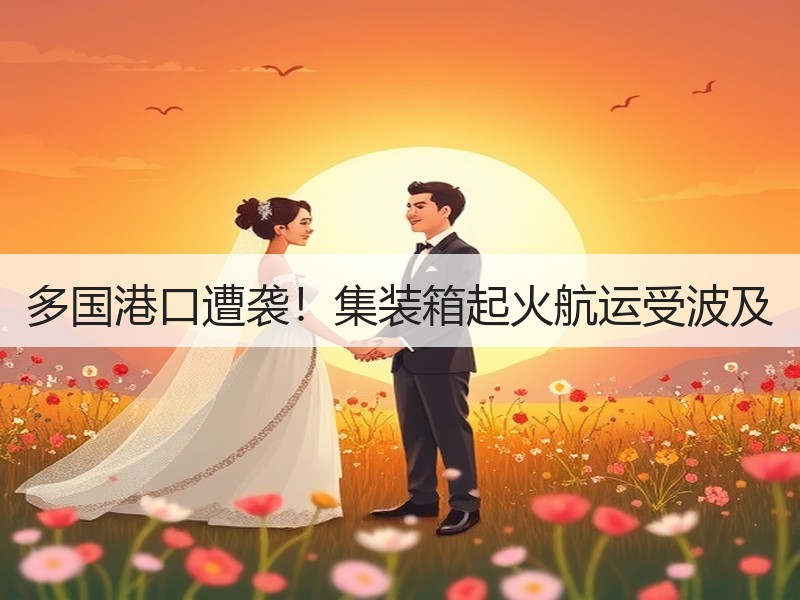 多国港口遭袭!集装箱起火航运受波及 多国港口遭袭!集装箱起火航运受波及