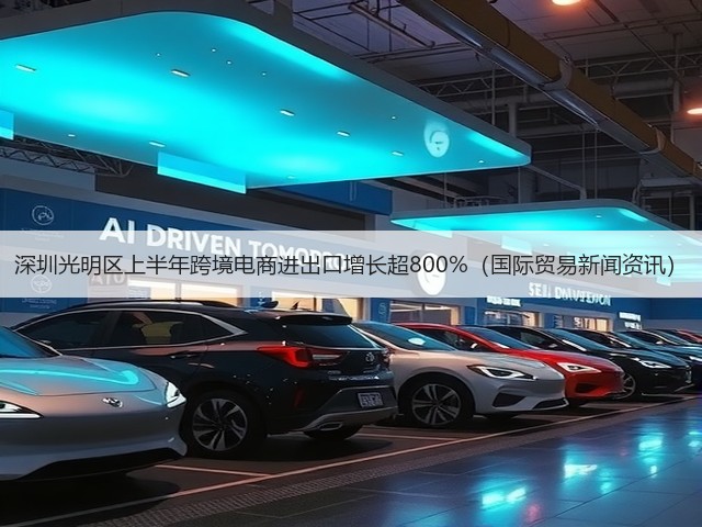 深圳光明区上半年跨境电商进出口增长超800%（国际贸易新闻资讯）(图1)