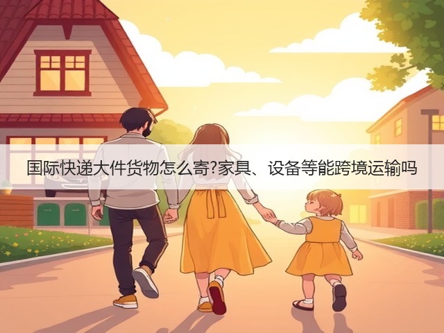 国际快递大件货物怎么寄?家具、设备等能跨境运输吗(图1)