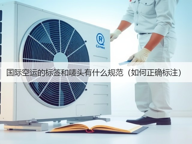 国际空运的标签和唛头有什么规范(如何正确标注)(图3) 国际空运的标签和唛头有什么规范(如何正确标注)(图3)