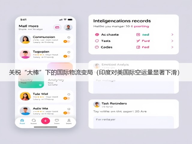 关税“大棒”下的国际物流变局(印度对美国际空运量显著下滑)(图2) 关税“大棒”下的国际物流变局(印度对美国际空运量显著下滑)(图2)