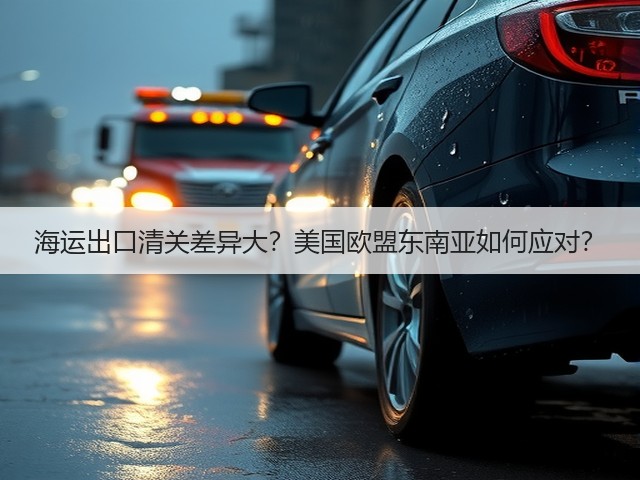 海运出口清关差异大？美国欧盟东南亚如何应对？(图2)