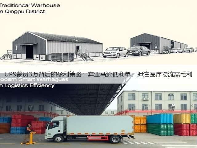 UPS裁员3万背后的盈利策略：弃亚马逊低利单，押注医疗物流高毛利(图2)