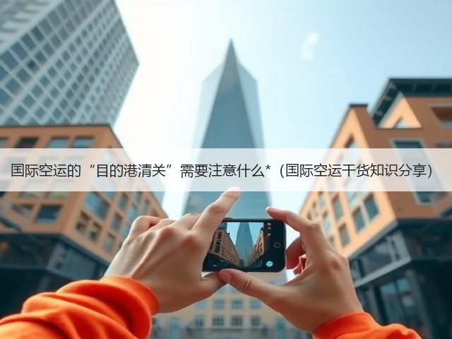 国际空运的“目的港清关”需要注意什么*(国际空运干货知识分享)(图2) 国际空运的“目的港清关”需要注意什么*(国际空运干货知识分享)(图2)