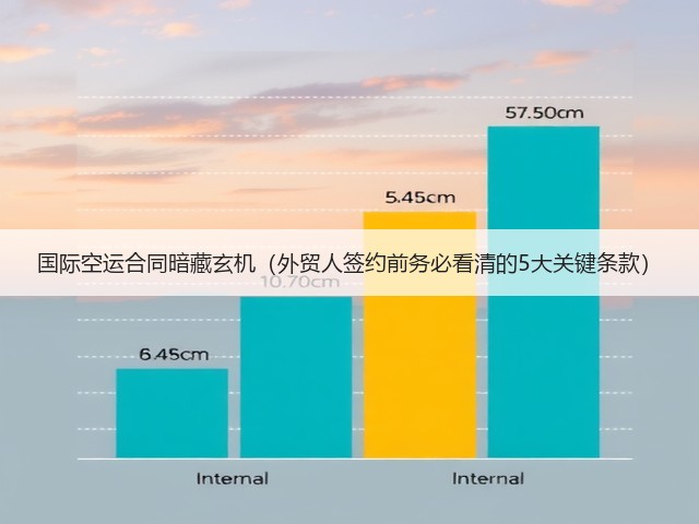 国际空运合同暗藏玄机(外贸人签约前务必看清的5大关键条款)(图1) 国际空运合同暗藏玄机(外贸人签约前务必看清的5大关键条款)(图1)