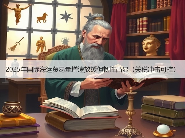 2025年国际海运贸易量增速放缓但韧性凸显(关税冲击可控)(图3) 2025年国际海运贸易量增速放缓但韧性凸显(关税冲击可控)(图3)