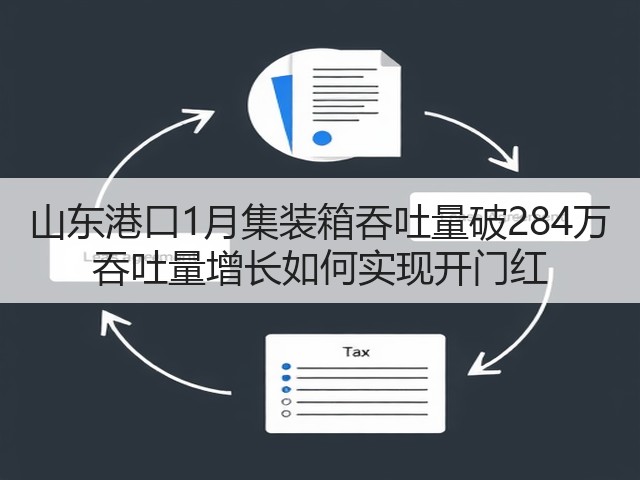 山东港口1月集装箱吞吐量破284万 吞吐量增长如何实现开门红(图2) 山东港口1月集装箱吞吐量破284万 吞吐量增长如何实现开门红(图2)