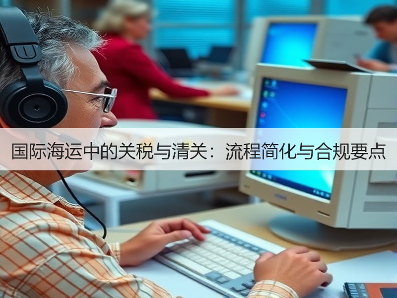 国际海运中的关税与清关:流程简化与合规要点 国际海运中的关税与清关:流程简化与合规要点