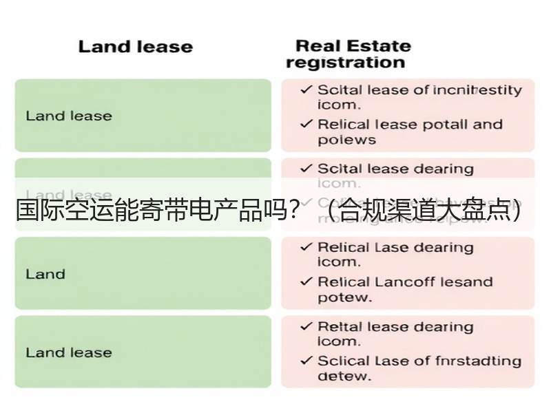 国际空运能寄带电产品吗？（合规渠道大盘点）