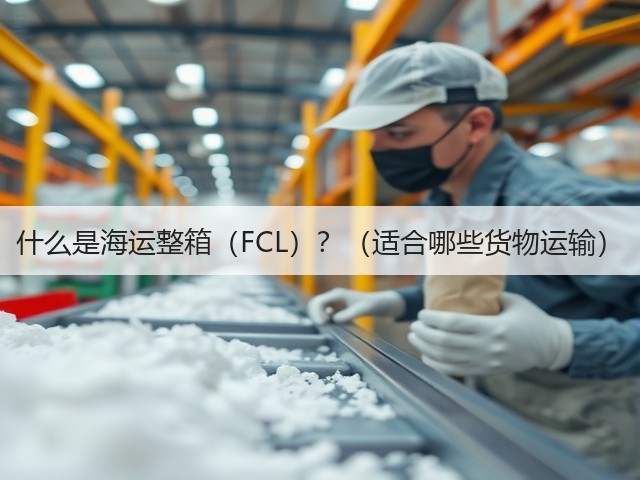 什么是海运整箱(FCL)?(适合哪些货物运输)(图1) 什么是海运整箱(FCL)?(适合哪些货物运输)(图1)
