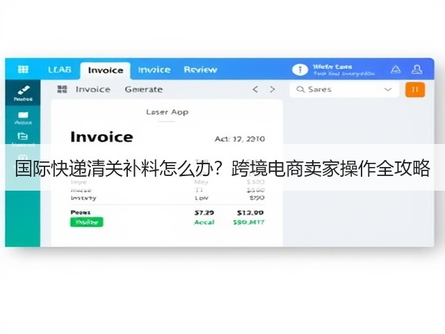 国际快递清关补料怎么办？跨境电商卖家操作全攻略(图3)
