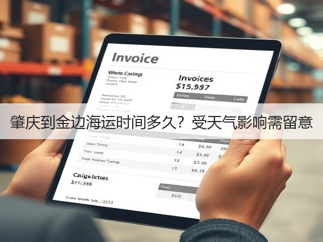 肇庆到金边海运时间多久？受天气影响需留意(图1)