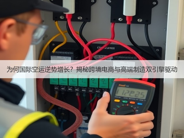 为何国际空运逆势增长?揭秘跨境电商与高端制造双引擎驱动(图1) 为何国际空运逆势增长?揭秘跨境电商与高端制造双引擎驱动(图1)