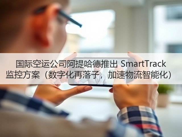 国际空运公司阿提哈德推出 SmartTrack 监控方案(数字化再落子,加速物流智能化)(图2) 国际空运公司阿提哈德推出 SmartTrack 监控方案(数字化再落子,加速物流智能化)(图2)