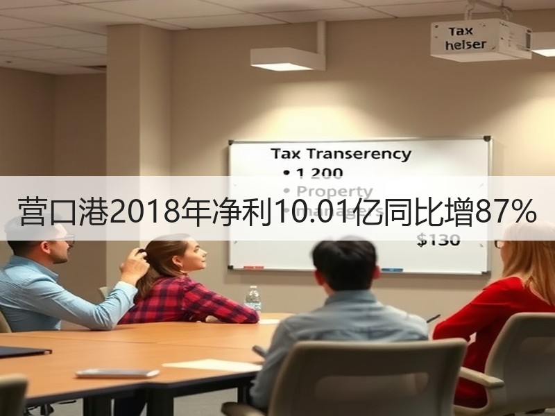 营口港2018年净利10.01亿同比增87% 营口港2018年净利10.01亿同比增87%