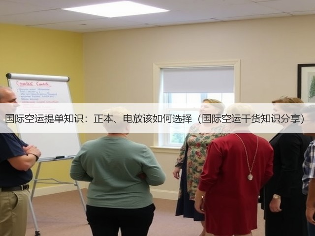 国际空运提单知识:正本、电放该如何选择(国际空运干货知识分享)(图1) 国际空运提单知识:正本、电放该如何选择(国际空运干货知识分享)(图1)