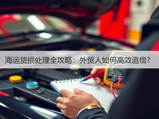 海运货损处理全攻略:外贸人如何高效追偿?(图1) 海运货损处理全攻略:外贸人如何高效追偿?(图1)