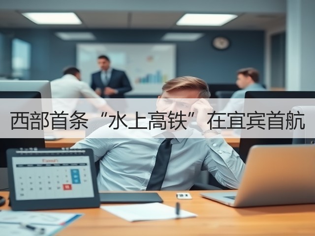 西部首条“水上高铁”在宜宾首航(图3) 西部首条“水上高铁”在宜宾首航(图3)