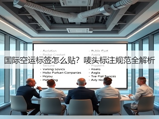 国际空运标签怎么贴?唛头标注规范全解析(图2) 国际空运标签怎么贴?唛头标注规范全解析(图2)