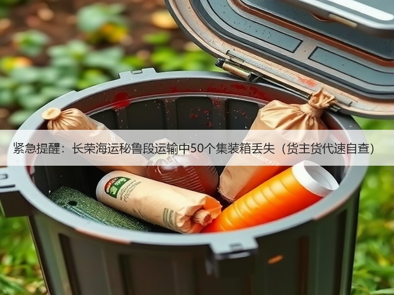 紧急提醒：长荣海运秘鲁段运输中50个集装箱丢失（货主货代速自查）