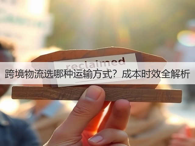 跨境物流选哪种运输方式?成本时效全解析(图3) 跨境物流选哪种运输方式?成本时效全解析(图3)