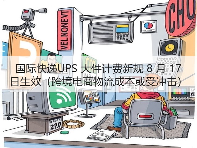 国际快递UPS 大件计费新规 8 月 17 日生效(跨境电商物流成本或受冲击)(图2) 国际快递UPS 大件计费新规 8 月 17 日生效(跨境电商物流成本或受冲击)(图2)