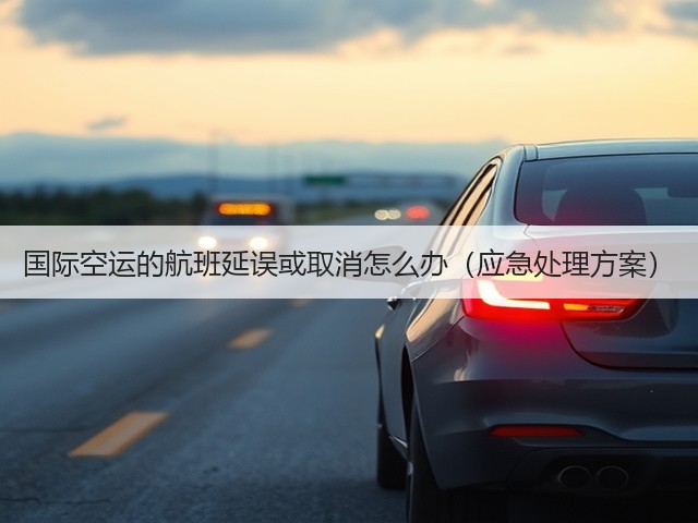 国际空运的航班延误或取消怎么办(应急处理方案)(图1) 国际空运的航班延误或取消怎么办(应急处理方案)(图1)