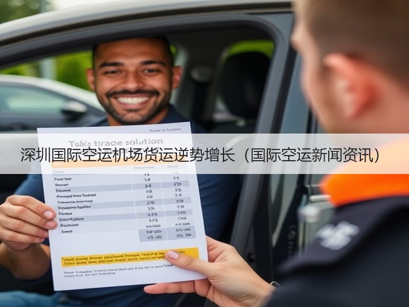 深圳国际空运机场货运逆势增长（国际空运新闻资讯）