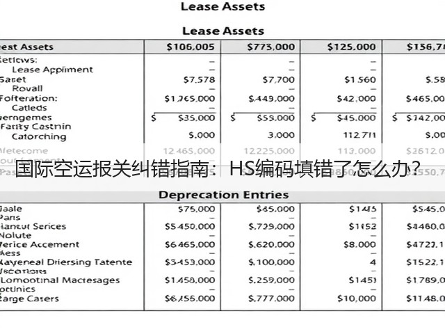 国际空运报关纠错指南:HS编码填错了怎么办?(图2) 国际空运报关纠错指南:HS编码填错了怎么办?(图2)