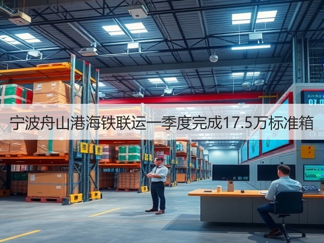 宁波舟山港海铁联运一季度完成17.5万标准箱(图3)