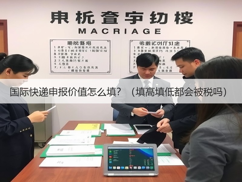 国际快递申报价值怎么填？（填高填低都会被税吗）