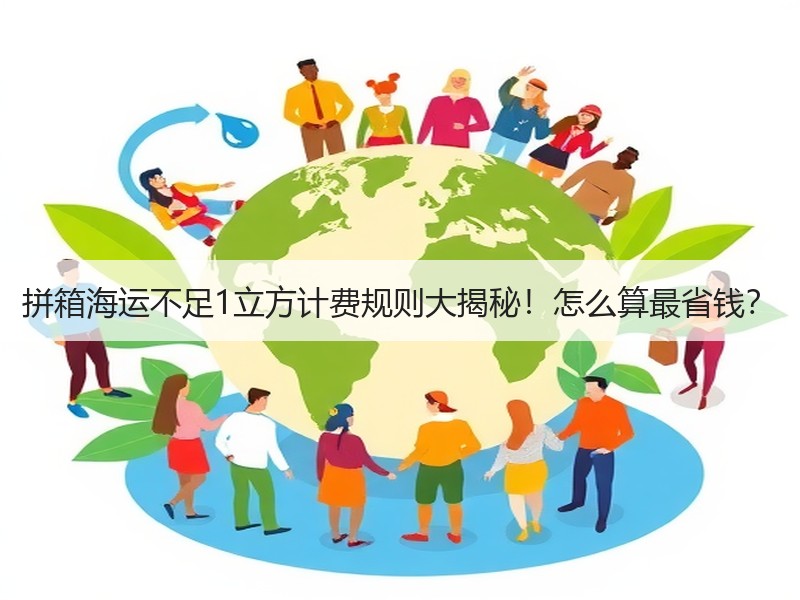 拼箱海运不足1立方计费规则大揭秘！怎么算最省钱？