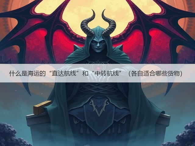 什么是海运的“直达航线”和“中转航线”(各自适合哪些货物)(图2) 什么是海运的“直达航线”和“中转航线”(各自适合哪些货物)(图2)