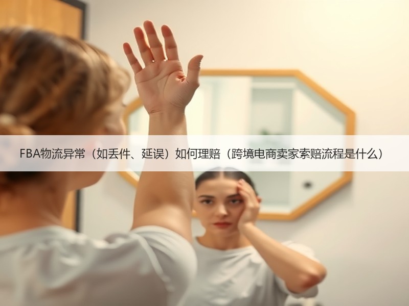FBA物流异常（如丢件、延误）如何理赔（跨境电商卖家索赔流程是什么）