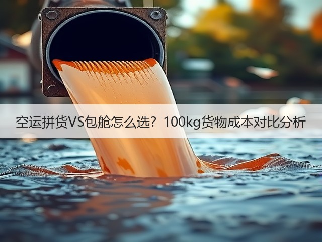 空运拼货VS包舱怎么选?100kg货物成本对比分析(图1) 空运拼货VS包舱怎么选?100kg货物成本对比分析(图1)