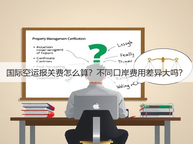 国际空运报关费怎么算？不同口岸费用差异大吗？