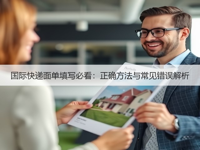 国际快递面单填写必看：正确方法与常见错误解析(图3)