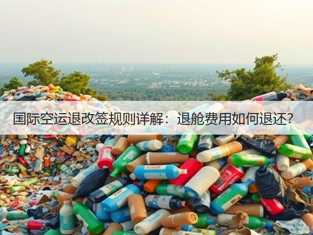国际空运退改签规则详解:退舱费用如何退还?(图3) 国际空运退改签规则详解:退舱费用如何退还?(图3)