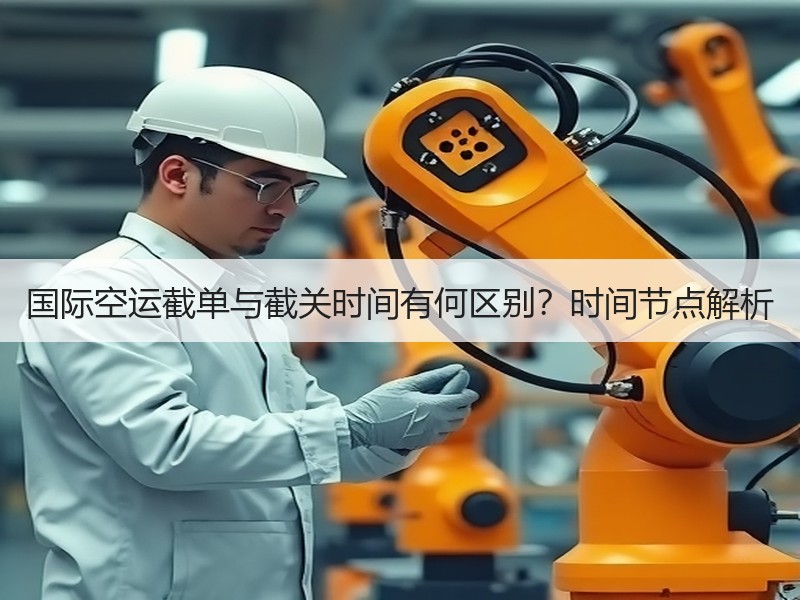 国际空运截单与截关时间有何区别？时间节点解析